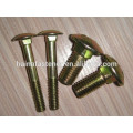 carriage bolt Grade 4.8/8.8/10.9/12.9A2/A4/plain/black/zinc plated/DIN603 carriage bolt